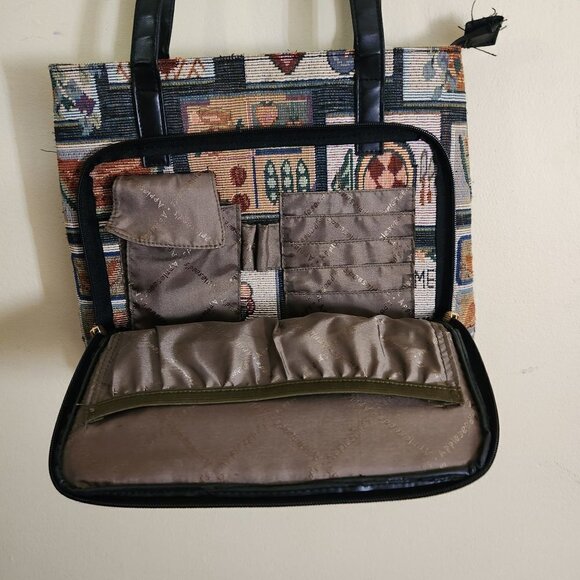 Vintage Appleseed's Tapestry Cottagecore Grannycore Tote Bag - Picture 3 of 11